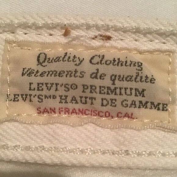 Levi's 501 Denim Cutoff Shorts Size 27 - Picture 9 of 11